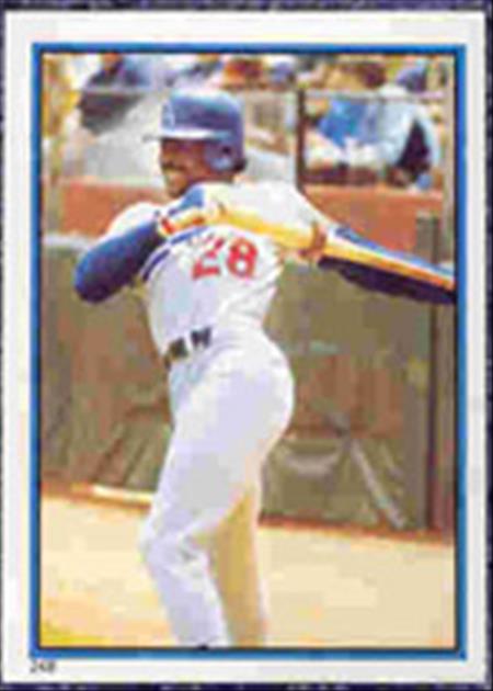 1983 Topps Baseball Stickers     248     Pedro Guerrero